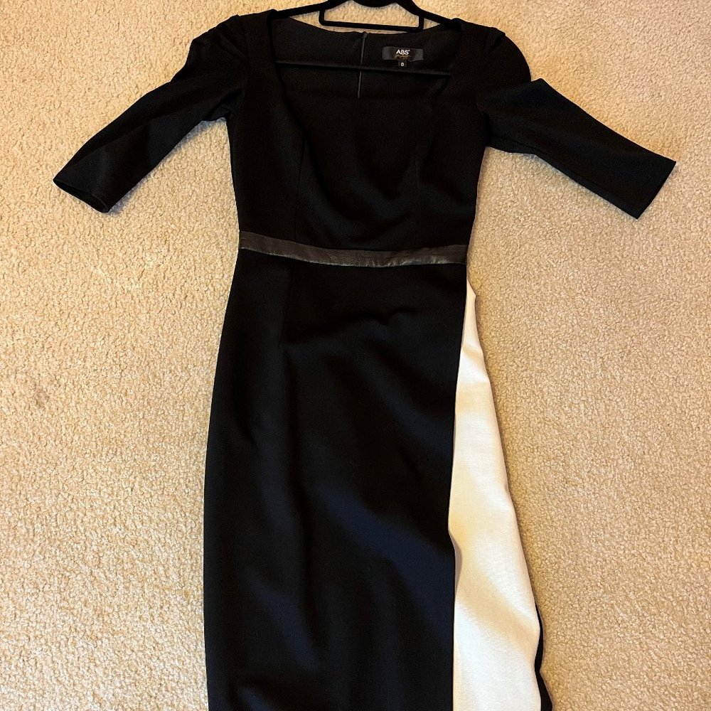 ABS Allen Schwartz Color-Block Dress